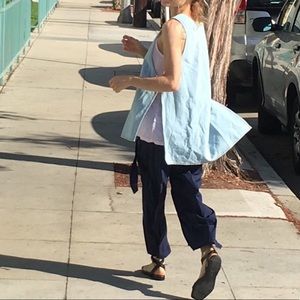 The Laundry Room California Denim ‘smock’ top NWOT